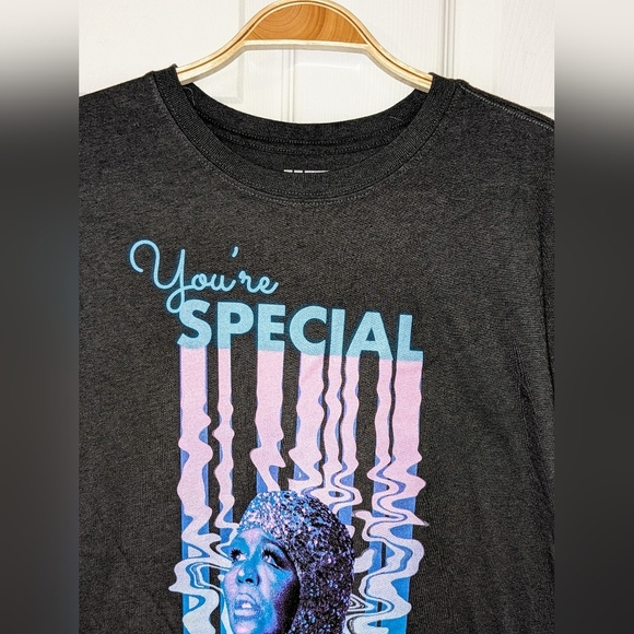 H&M Lizzo T-Shirt Womens Small Graphic Print Soft Short Sleeve Dark Gray NWT - Picture 2 of 8